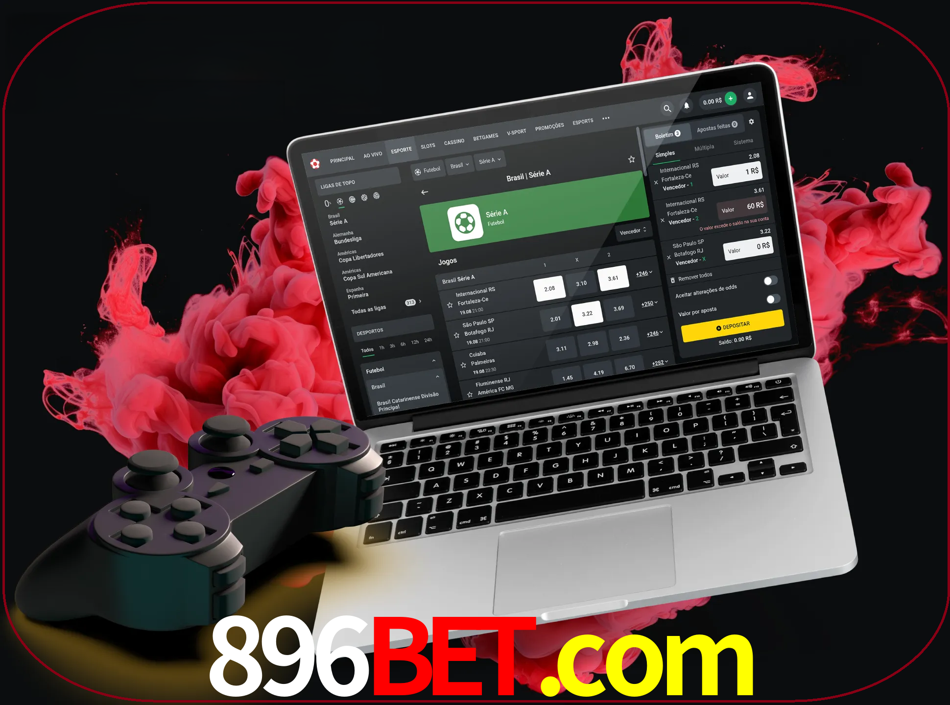 Visite a secção especial de jogos de vídeo em 896bet para descobrir em que jogos pode apostar e ganhar muito dinheiro.